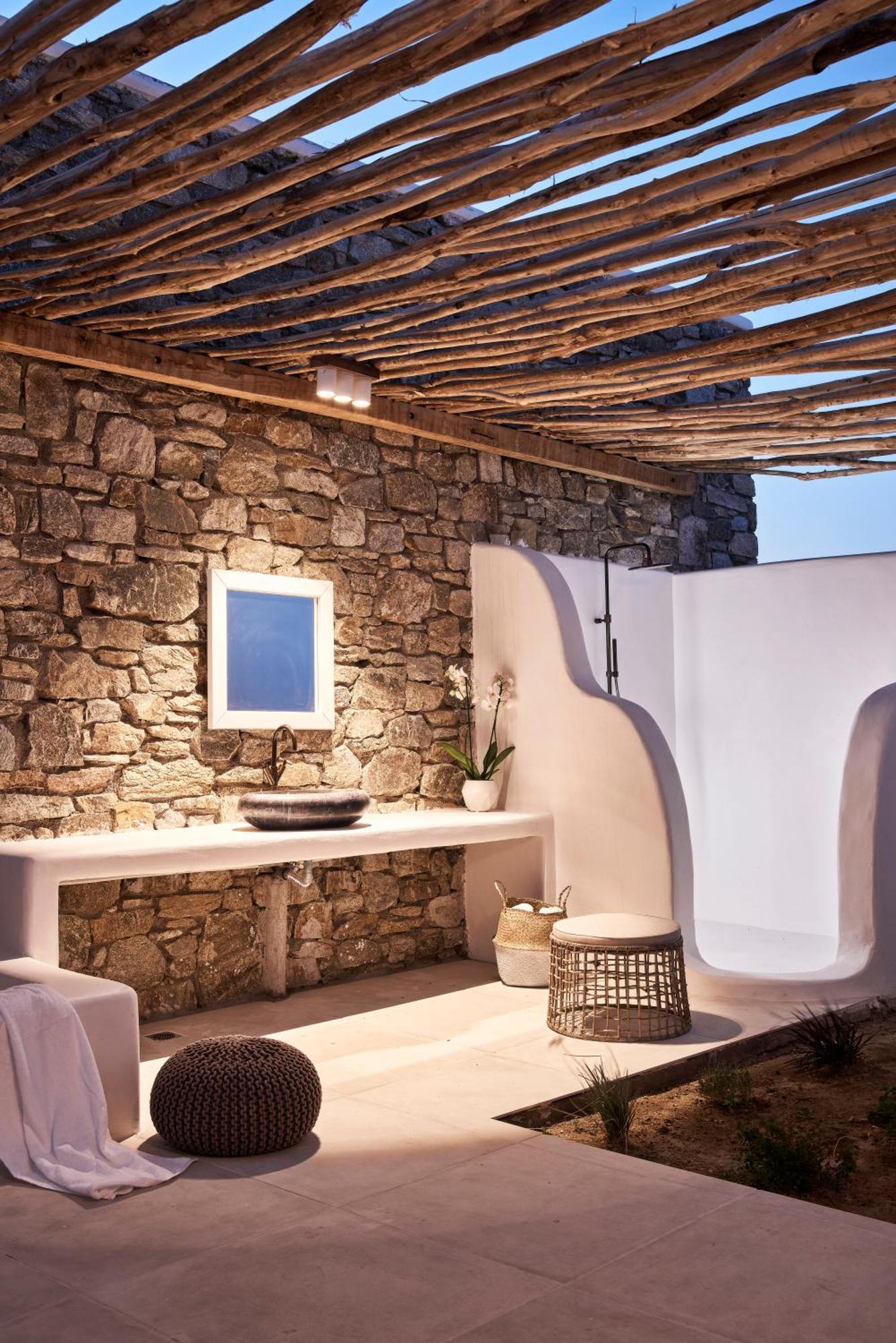 Katikies Villas Mykonos Elia  エクステリア 写真