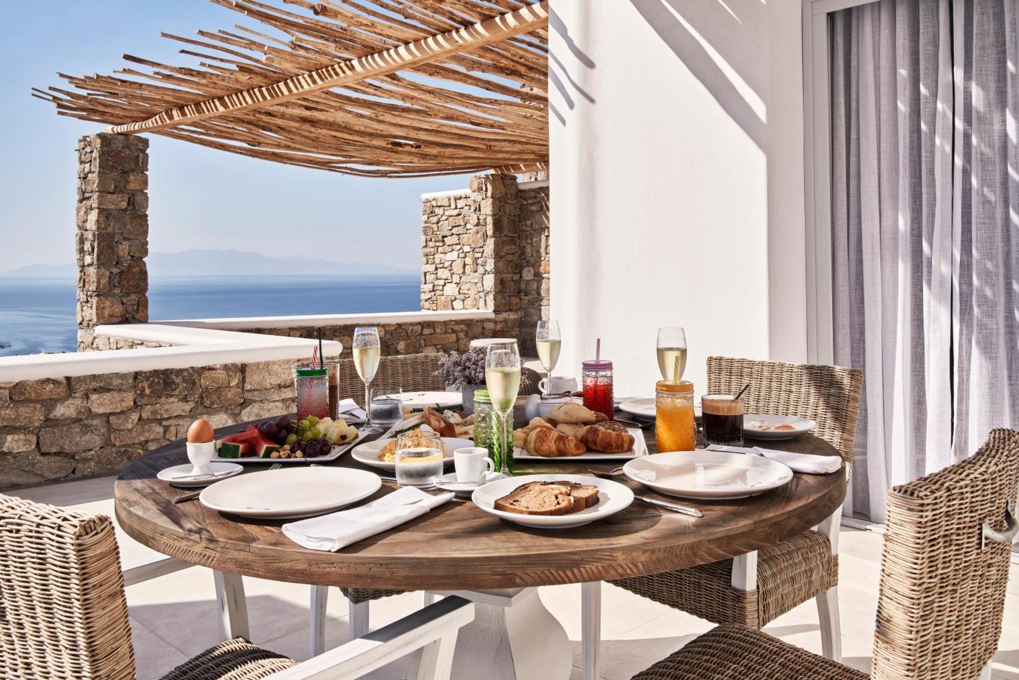 Katikies Villas Mykonos Elia  エクステリア 写真