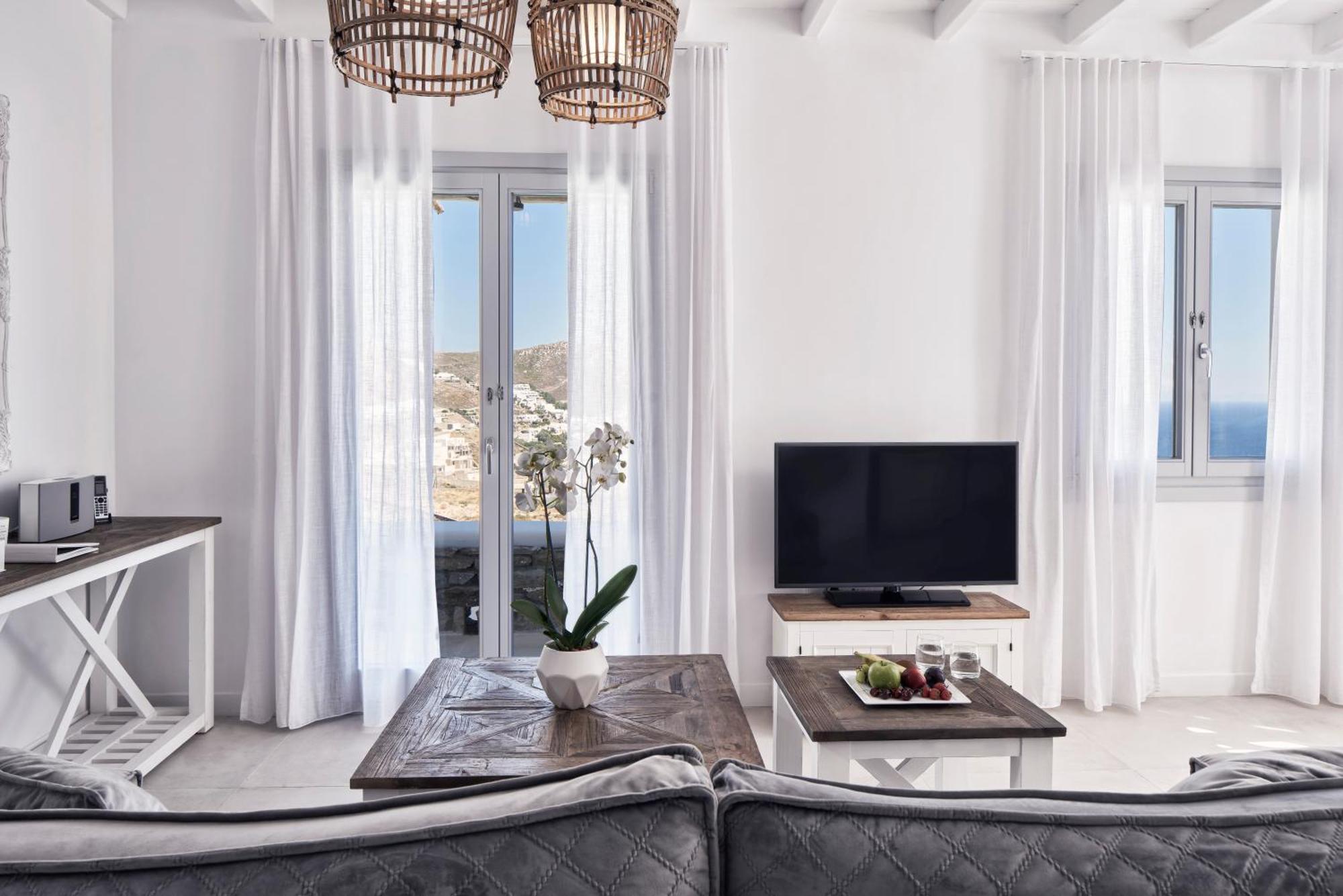 Katikies Villas Mykonos Elia  エクステリア 写真