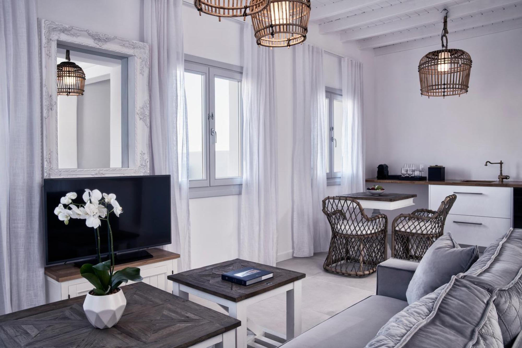 Katikies Villas Mykonos Elia  エクステリア 写真