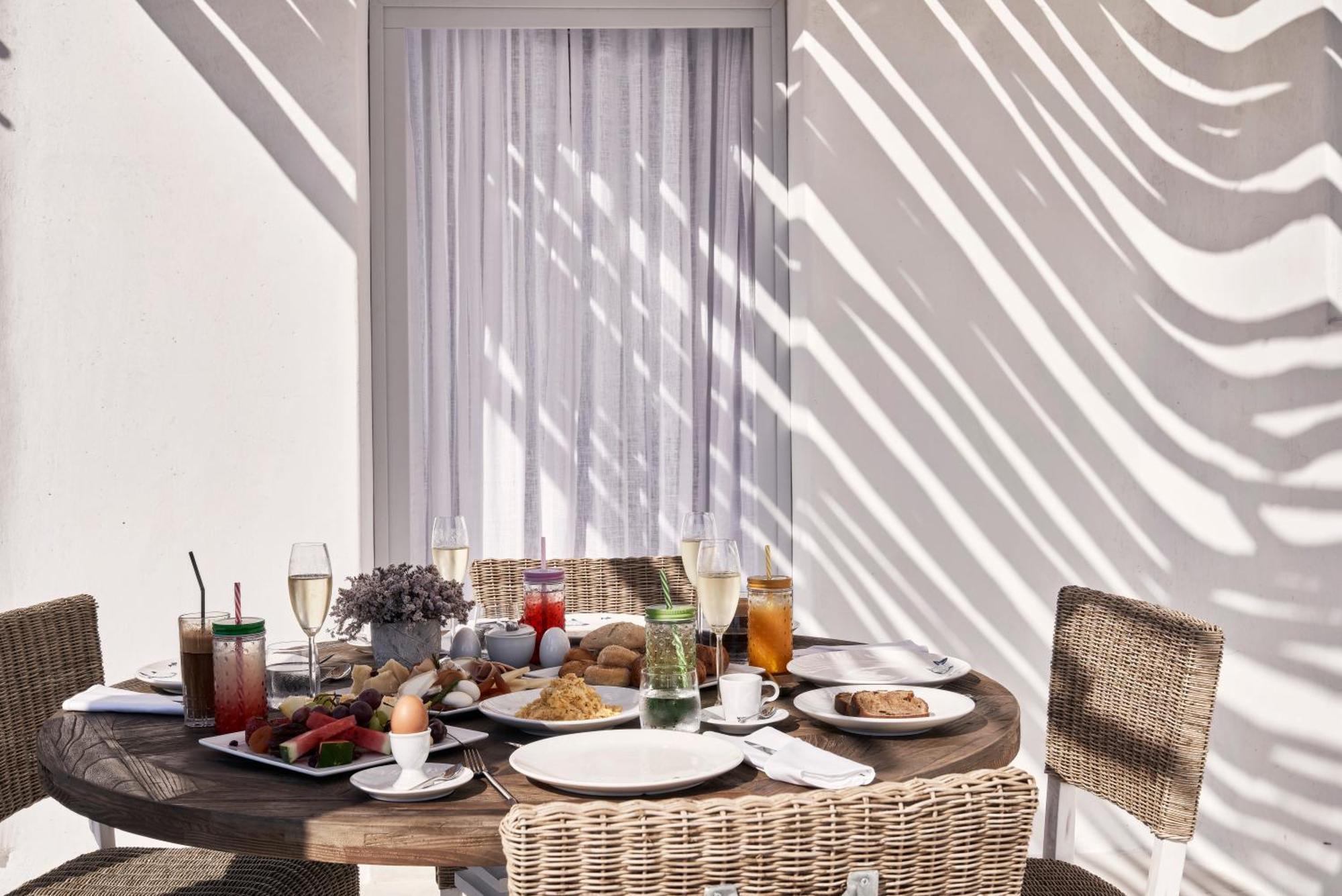 Katikies Villas Mykonos Elia  エクステリア 写真