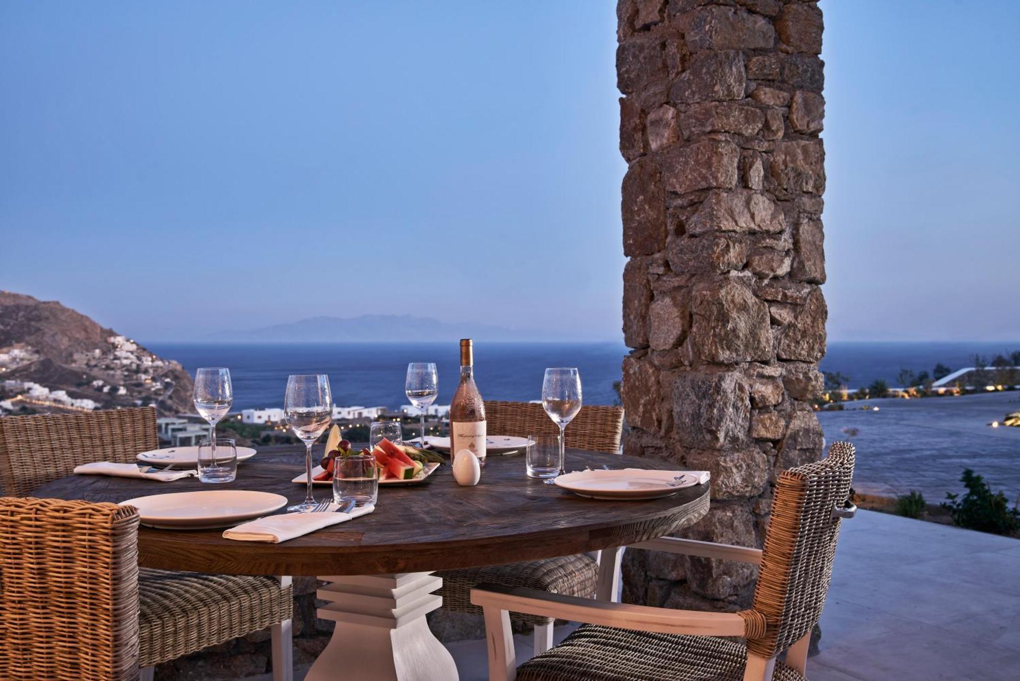 Katikies Villas Mykonos Elia  エクステリア 写真
