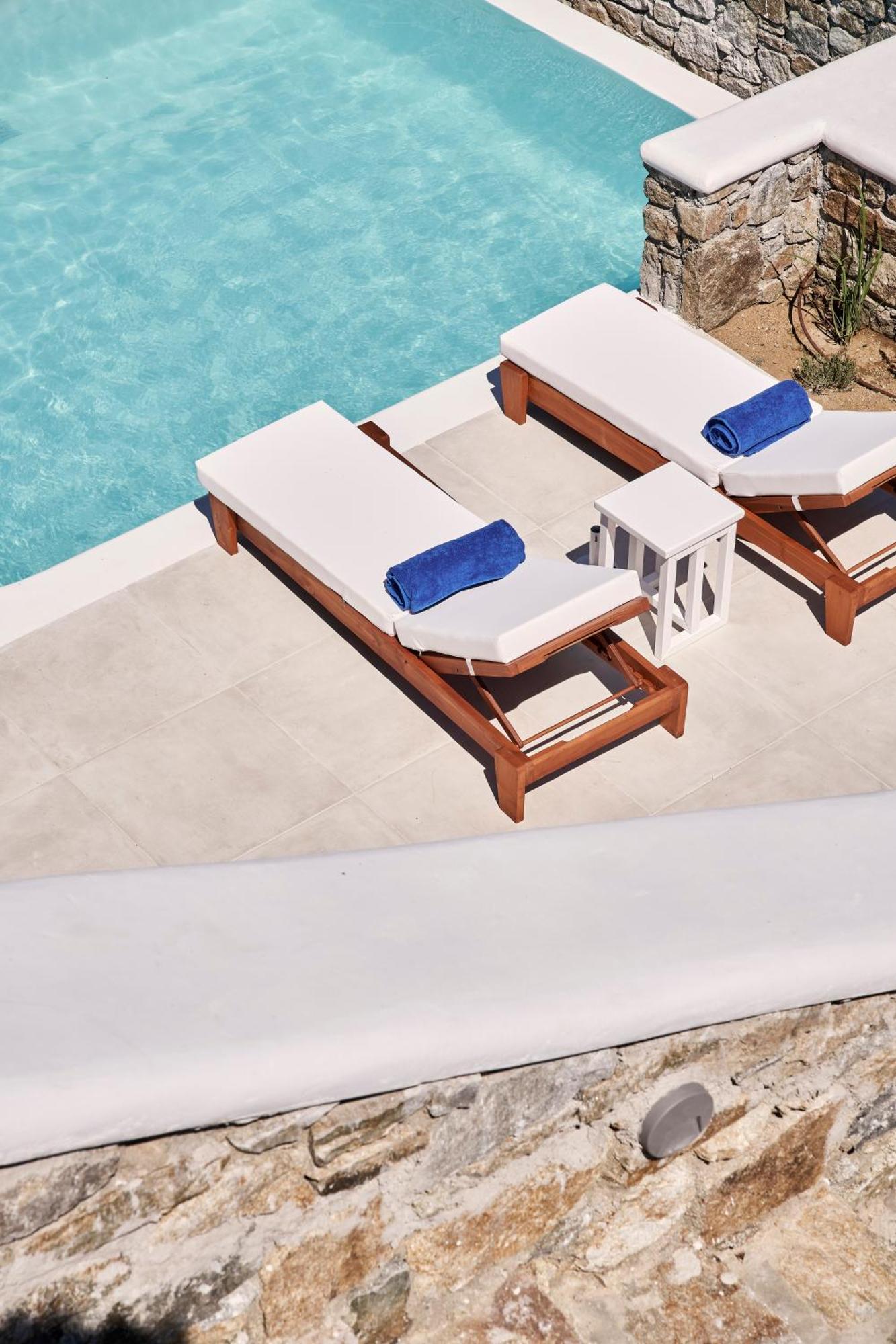 Katikies Villas Mykonos Elia  エクステリア 写真