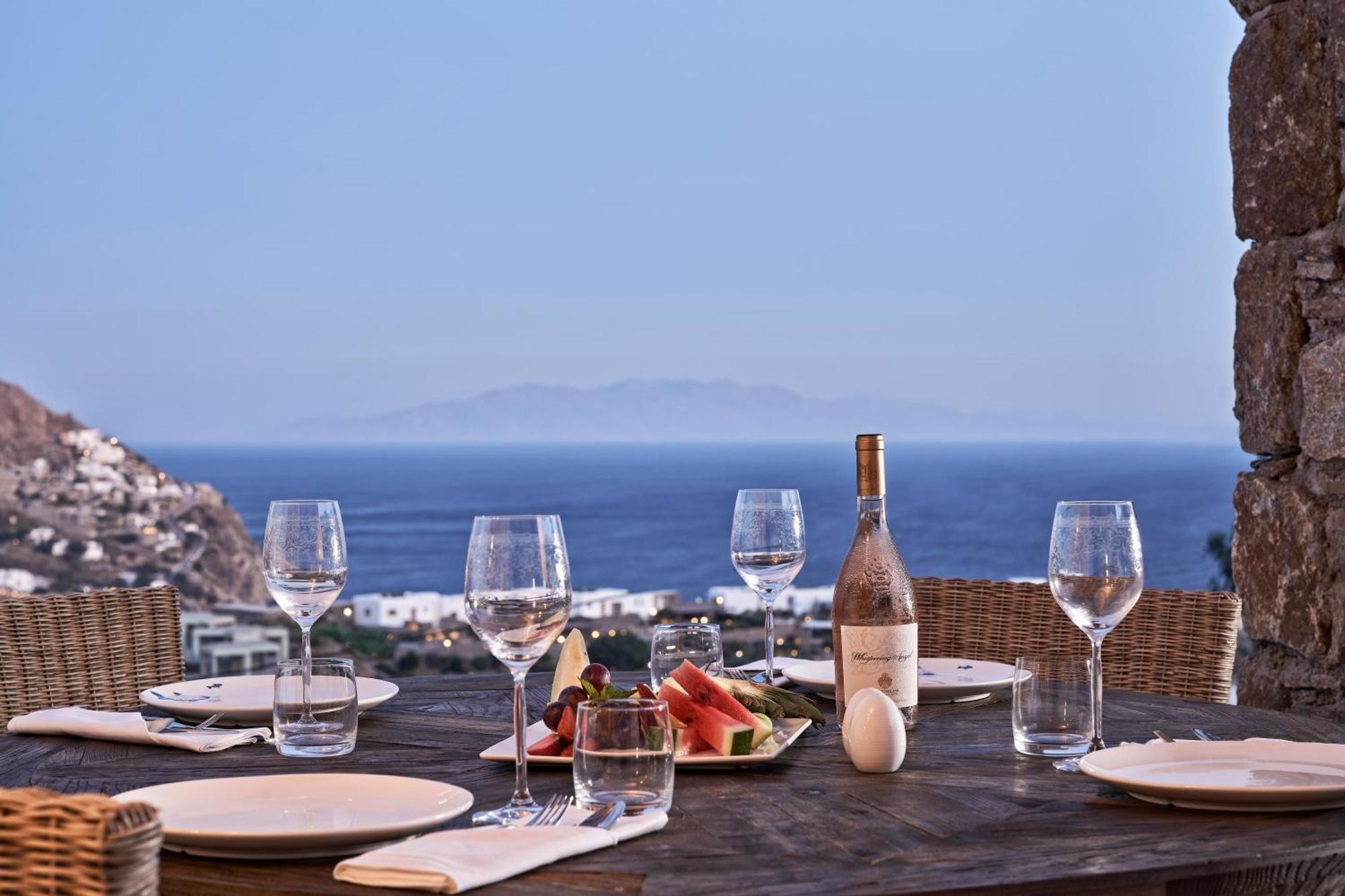 Katikies Villas Mykonos Elia  エクステリア 写真