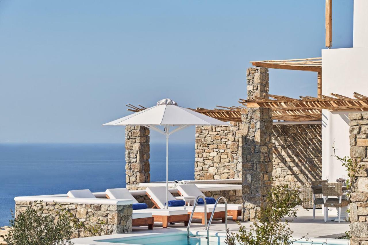 Katikies Villas Mykonos Elia  エクステリア 写真